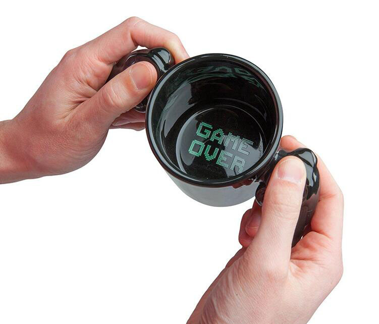 Japanese GAME OVER Gamepad Mug Perfect Gift for Gamers Gifting Idea Japanese GAME OVER Gamepad Mug Perfect Gift for Gamers Gifting Idea