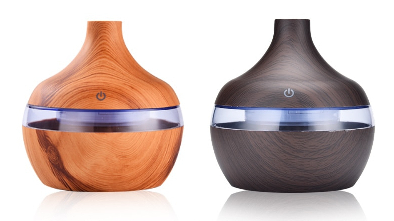 saengQ Electric Humidifier Essential Aroma Oil Diffuser Ultrasonic Wood Grain Air Humidifier USB Mini Mist Maker LED Light For saengQ Electric Humidifier Essential Aroma Oil Diffuser Ultrasonic Wood Grain Air Humidifier USB Mini Mist Maker LED Light For