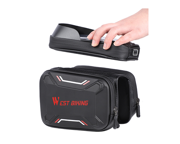 WEST BIKING Bicycle Bags Front Frame High-quality MTB Bike Bag Cycling Accessories Waterproof Screen Touch Top Tube Phone Bag WEST BIKING Bicycle Bags Front Frame High-quality MTB Bike Bag Cycling Accessories Waterproof Screen Touch Top Tube Phone Bag