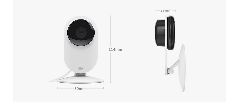 YI Home Camera 3 1080P HD AI Based Smart Home Camera Security Wireless IP Cam Night Vision Office EU Version Android YI Cloud