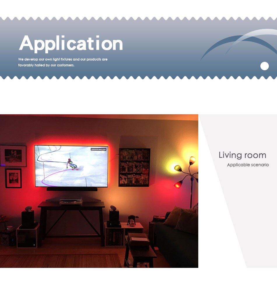 Flexible RGB LED Strip Backlight Flexible RGB LED Strip Backlight