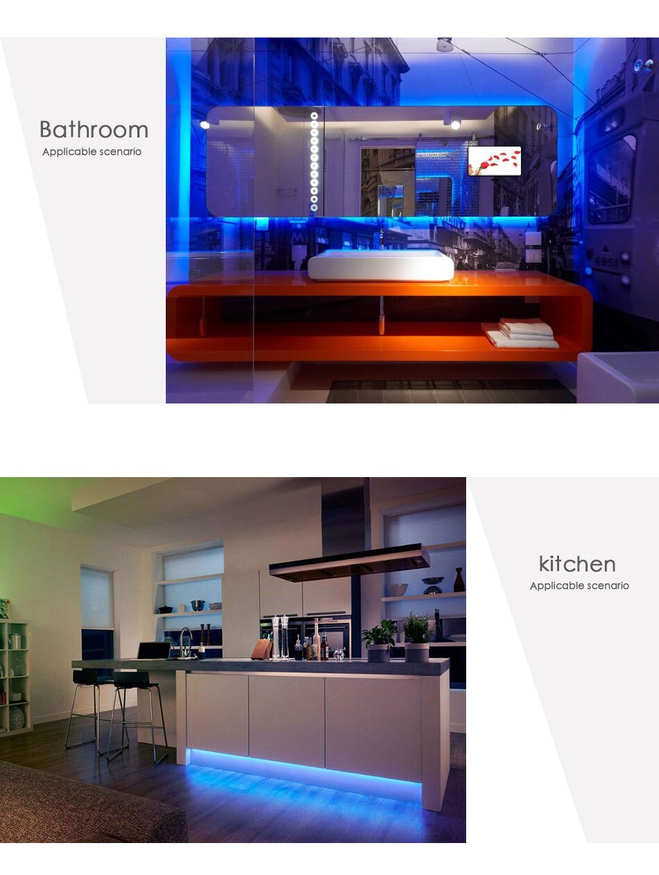 Flexible RGB LED Strip Backlight Flexible RGB LED Strip Backlight