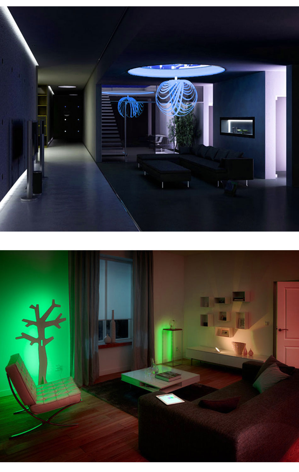 Flexible RGB LED Strip Backlight Flexible RGB LED Strip Backlight