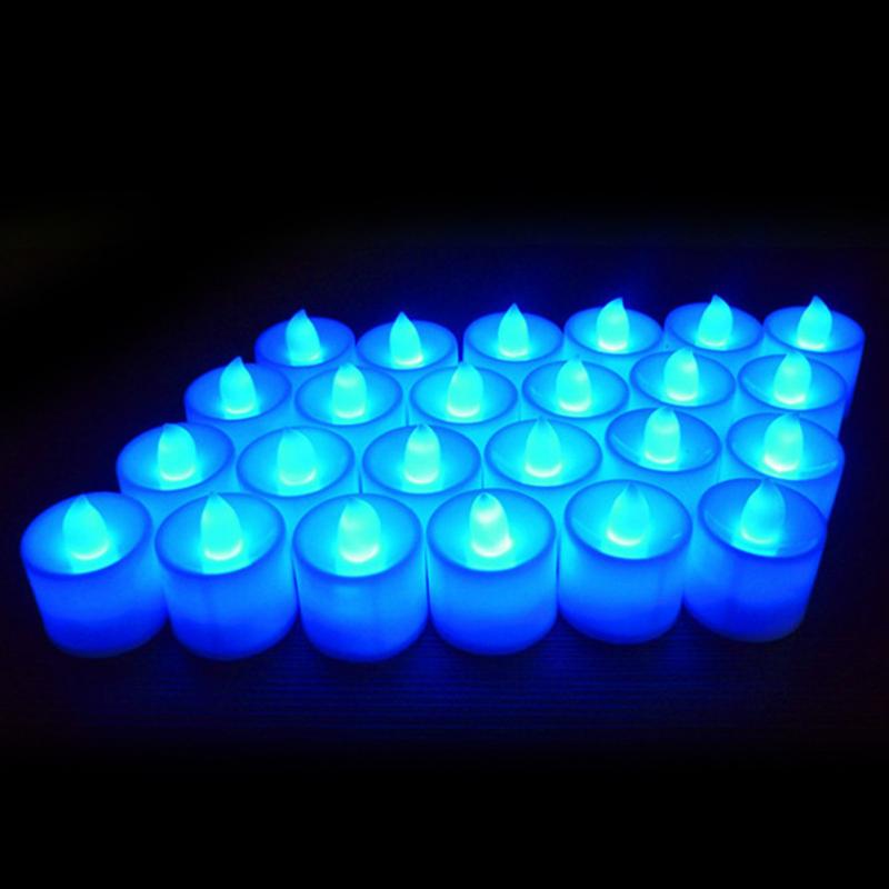 1PC Flameless LED Candles Light Tealight Tea Wedding Romantic Colorful Candles Lights for Party Wedding Decorations 1PC Flameless LED Candles Light Tealight Tea Wedding Romantic Colorful Candles Lights for Party Wedding Decorations