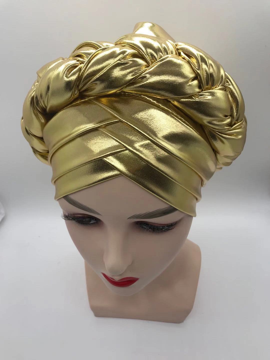 2020 african braid turbans for Women auto gele headties nigerian female turban caps cross ready to wear head wraps bonnet 2020 african braid turbans for Women auto gele headties nigerian female turban caps cross ready to wear head wraps bonnet