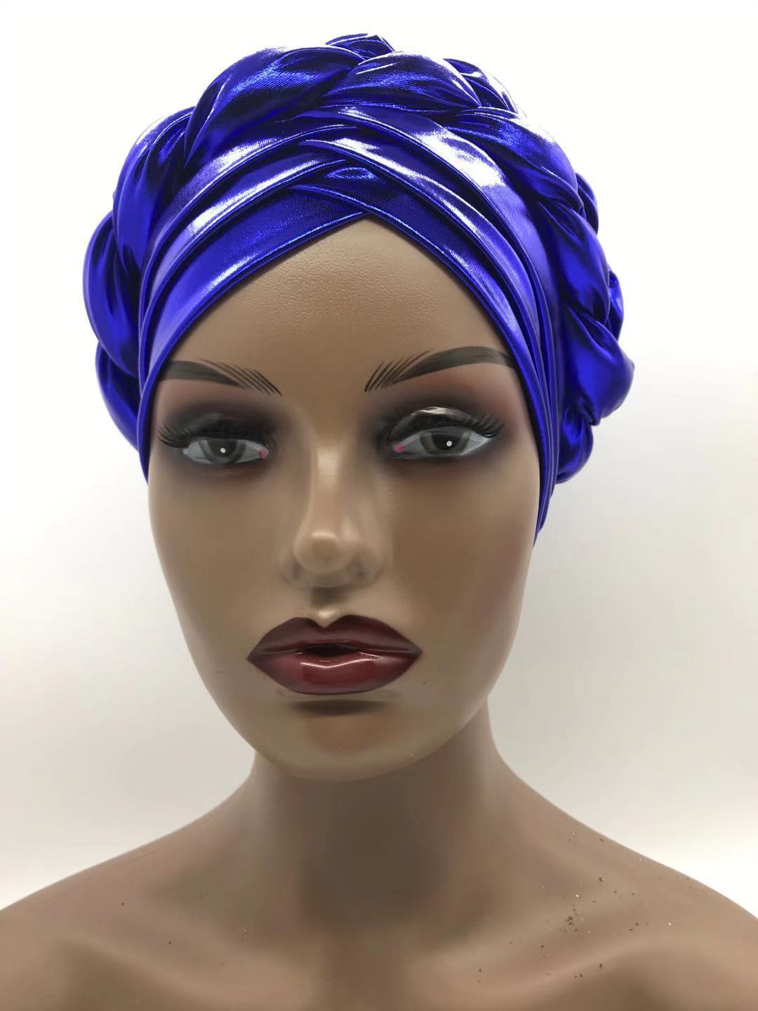 2020 african braid turbans for Women auto gele headties nigerian female turban caps cross ready to wear head wraps bonnet 2020 african braid turbans for Women auto gele headties nigerian female turban caps cross ready to wear head wraps bonnet