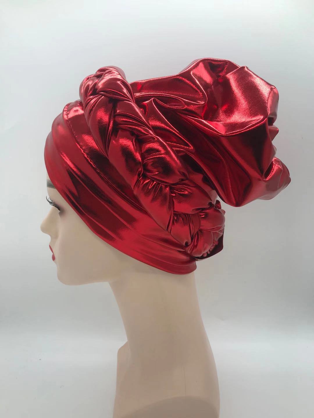 2020 african braid turbans for Women auto gele headties nigerian female turban caps cross ready to wear head wraps bonnet 2020 african braid turbans for Women auto gele headties nigerian female turban caps cross ready to wear head wraps bonnet