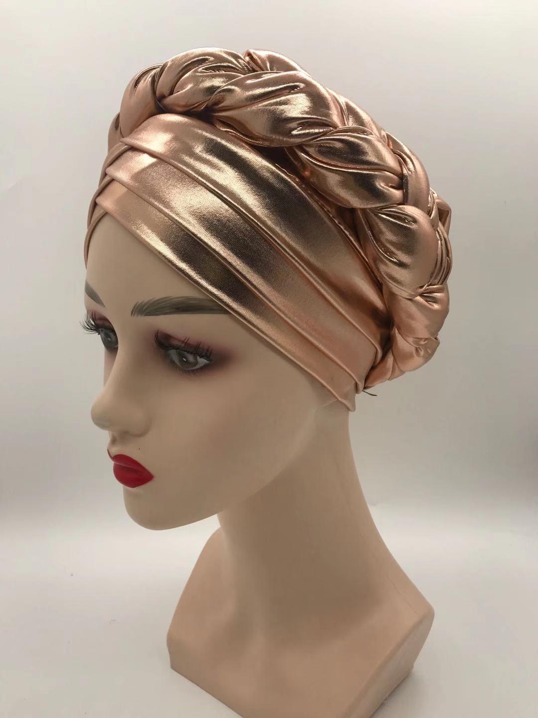 2020 african braid turbans for Women auto gele headties nigerian female turban caps cross ready to wear head wraps bonnet 2020 african braid turbans for Women auto gele headties nigerian female turban caps cross ready to wear head wraps bonnet