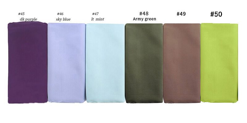 72*175cm Muslim Chiffon Hijab Shawls Scarf Women Solid Color Head Wraps Women Hijabs Scarves Ladies Foulard Femme muslim veil 72*175cm Muslim Chiffon Hijab Shawls Scarf Women Solid Color Head Wraps Women Hijabs Scarves Ladies Foulard Femme muslim veil