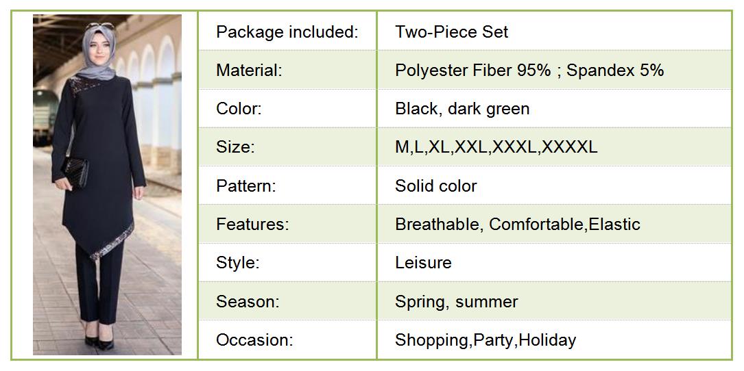 Eid Abaya Turkey Muslim Hijab Kaftan Dubai Set Caftan Turkish Islamic Clothing Ramadan Dresses For Women Ropa Suit M ~ 4XL