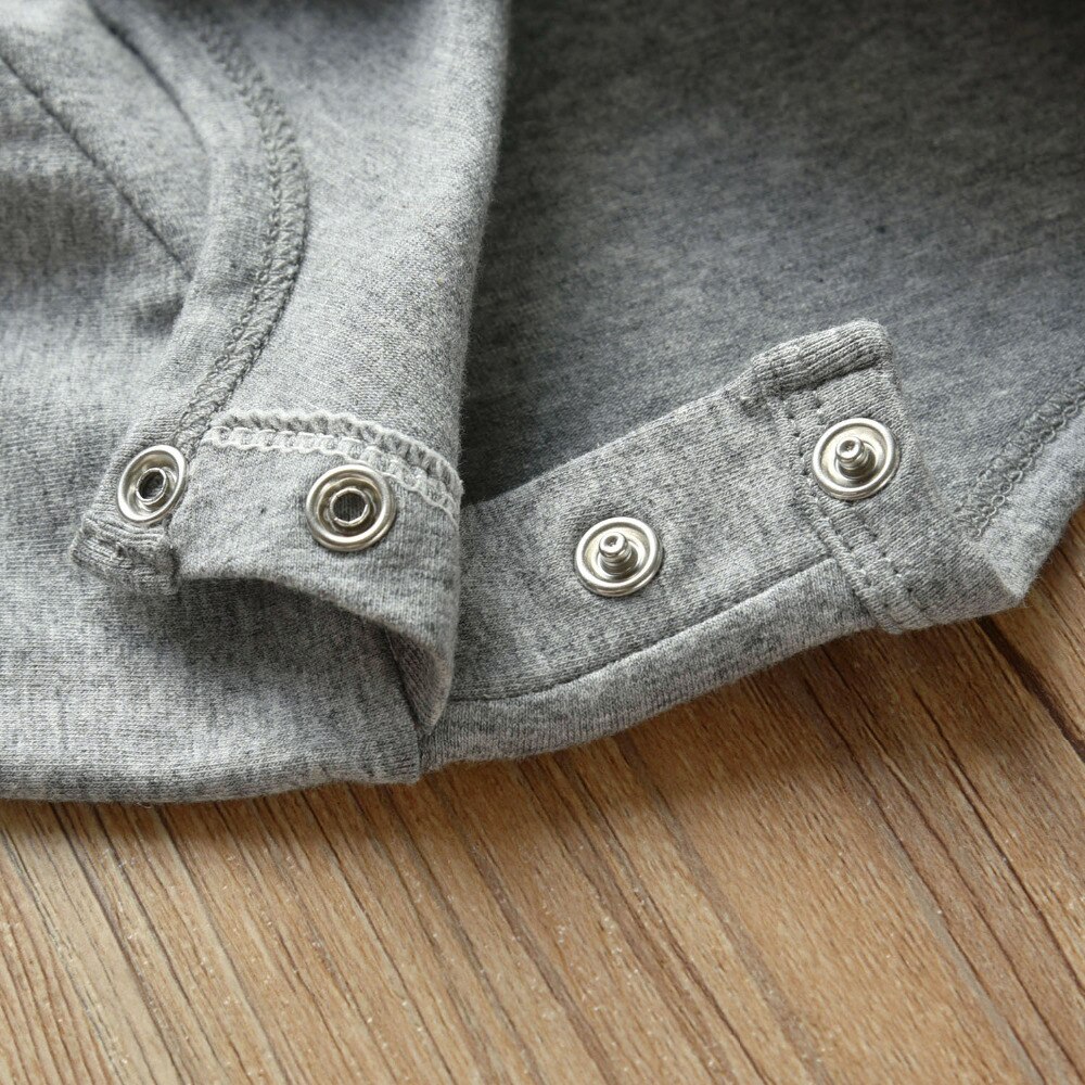 Baby Boys Girls Romper Cotton Long Sleeve Letter Mom Plus Dad Equal Me Jumpsuit Infant Clothing Autumn Newborn Baby Clothes