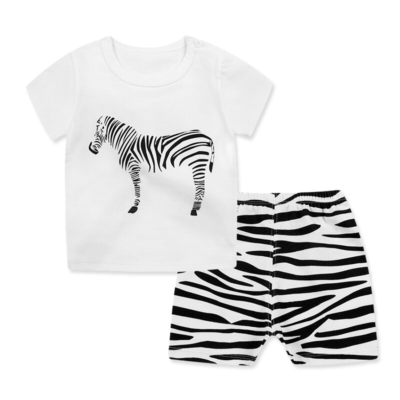 2018 Summer Girls Clothing sets Children's clothing Girl Short sleeve T-shirt + Pant Fashion Style New Arrival Kids clothes