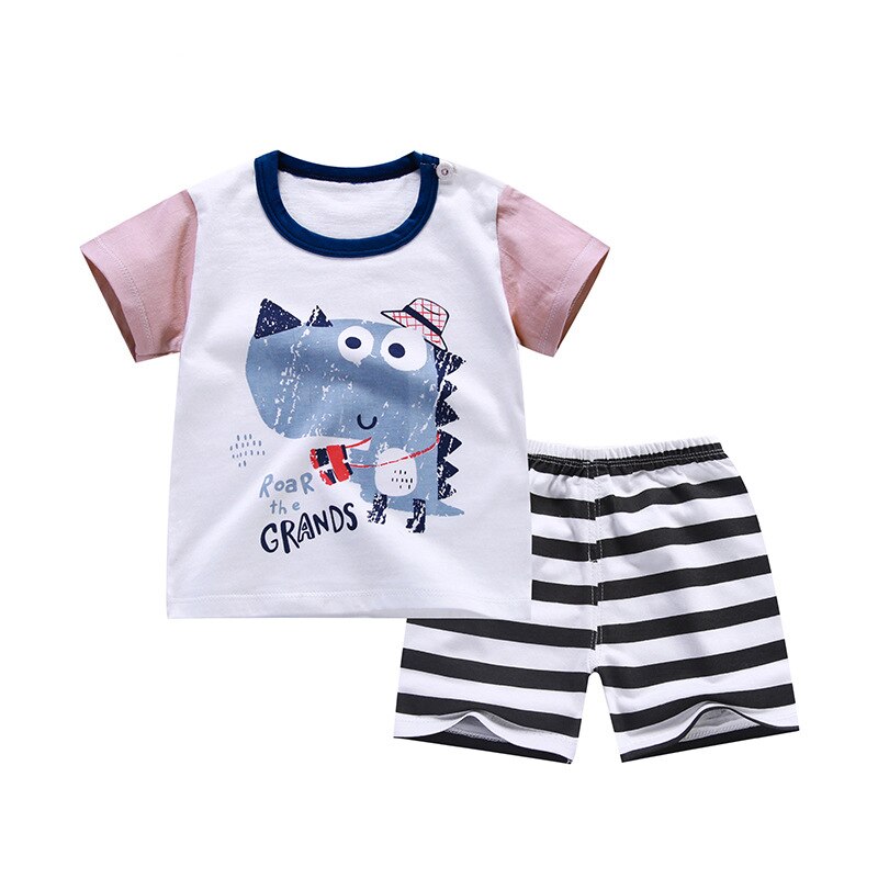 2018 Summer Girls Clothing sets Children's clothing Girl Short sleeve T-shirt + Pant Fashion Style New Arrival Kids clothes