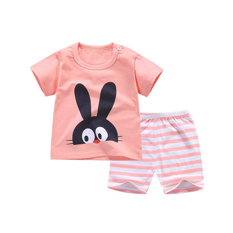 2018 Summer Girls Clothing sets Children's clothing Girl Short sleeve T-shirt + Pant Fashion Style New Arrival Kids clothes