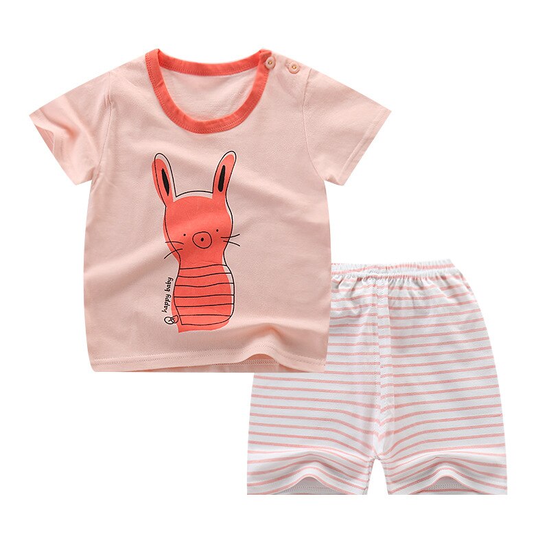 2018 Summer Girls Clothing sets Children's clothing Girl Short sleeve T-shirt + Pant Fashion Style New Arrival Kids clothes