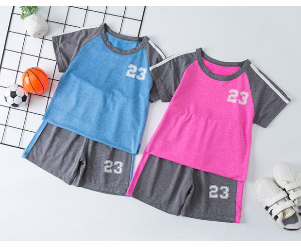 Hot Sale Brand Boys Clothing Children Summer Boys Clothes Cartoon Kids Boy Clothing Set T-shit+Pants Cotton