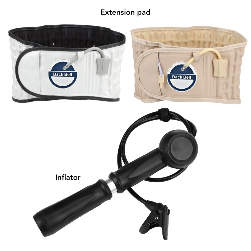 Lumbar Decompression Waist Belt Disc Herniation Correct Spinal Air Traction Support Belt Back Pain Relief Waist Massage Brace Lumbar Decompression Waist Belt Disc Herniation Correct Spinal Air Traction Support Belt Back Pain Relief Waist Massage Brace