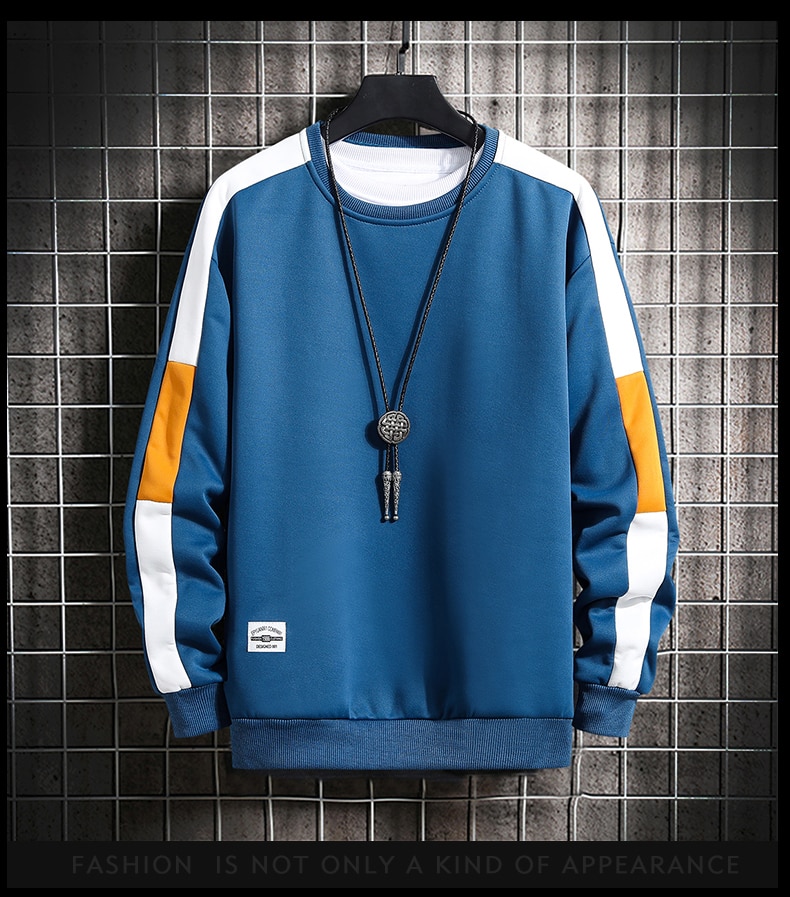 Men's Basic Long Sleeve Sweatshirt Men's Basic Long Sleeve Sweatshirt