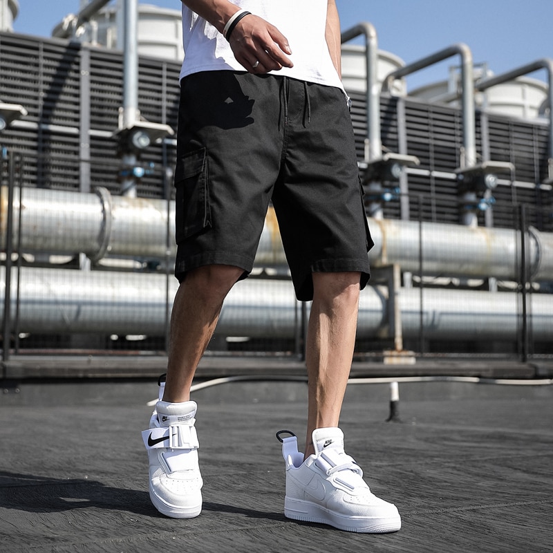 Men's Plus Size Summer Cargo Shorts