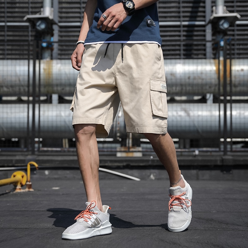 Men's Plus Size Summer Cargo Shorts