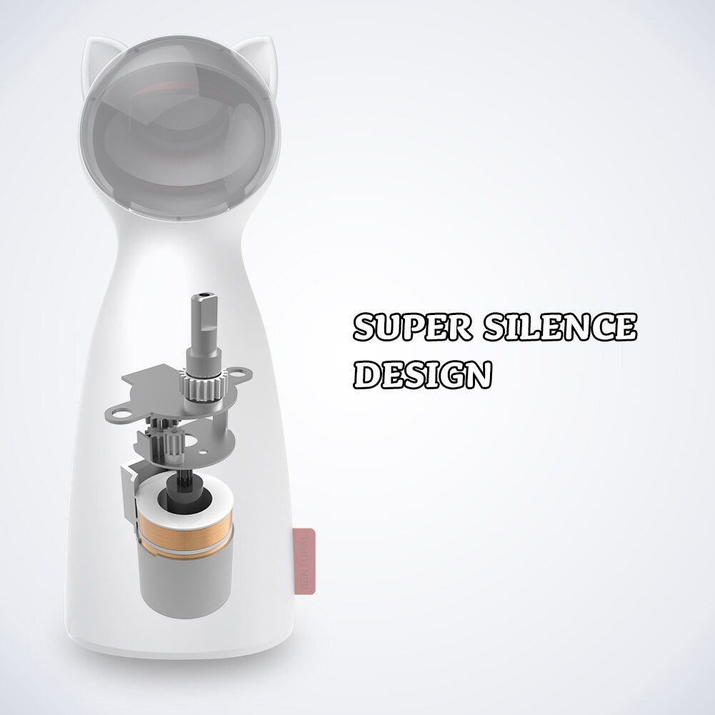 BENTOPAL- -Interactive Cat Laser Toy Pet Laser Pointer for Cats and Dogs Automatic Rotating Catch Training Smart Cat Toy Pet Toy