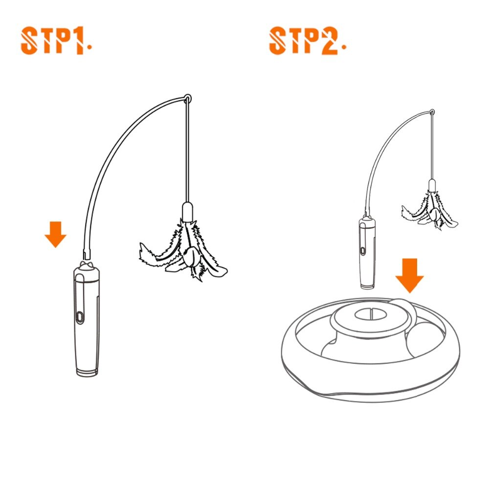 Cat Toy Cat Puzzle Pet Fun Electric Automatic Rotating Play Interactive IQ Training Toys Plush For Kitty Cat Scratching Toy