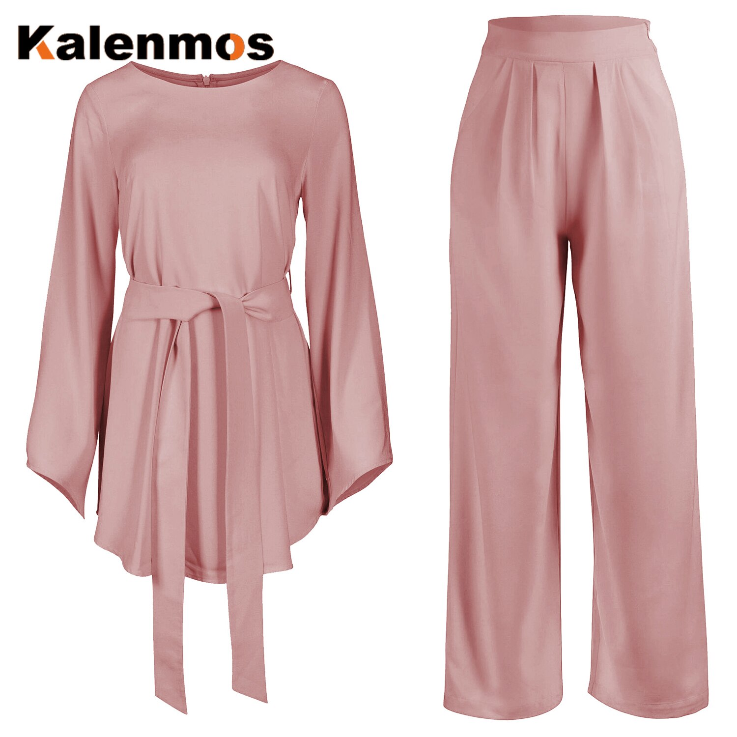 Ramadan Eid Muslim Dress Women Two Pecs Set Blouse Wide Leg Pants Dubai Abaya Spring Party Ropa Kaftan Islamic Turkey African Ramadan Eid Muslim Dress Women Two Pecs Set Blouse Wide Leg Pants Dubai Abaya Spring Party Ropa Kaftan Islamic Turkey African