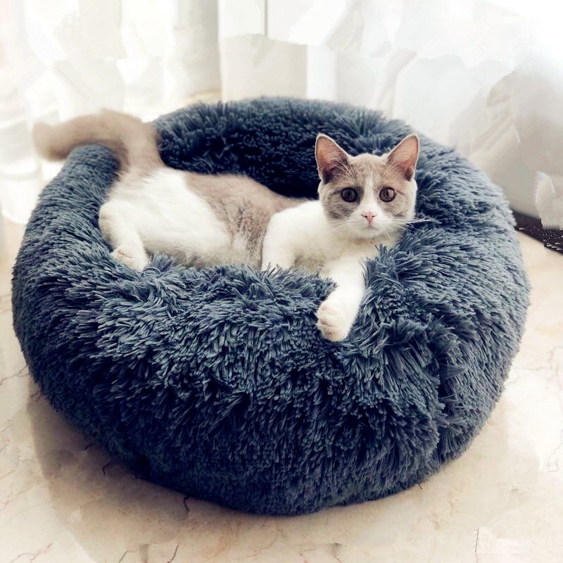 Round Cat Beds House Soft Long Plush Best Pet Dog Bed For Dogs Basket Pet Products Cushion Cat Bed Cat Mat Animals Sleeping Sofa Round Cat Beds House Soft Long Plush Best Pet Dog Bed For Dogs Basket Pet Products Cushion Cat Bed Cat Mat Animals Sleeping Sofa