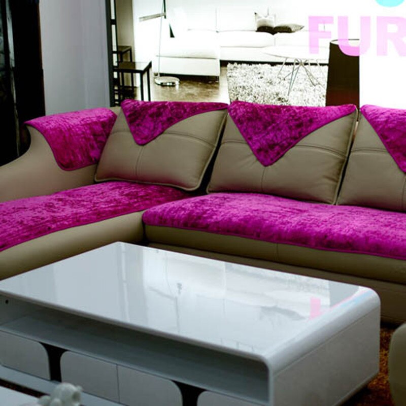 European Velvet Leather Sofa Covers Four Seasons Towel Cover Full Coverage Universal Winter Plush Non-slip Sofa Cover European Velvet Leather Sofa Covers Four Seasons Towel Cover Full Coverage Universal Winter Plush Non-slip Sofa Cover