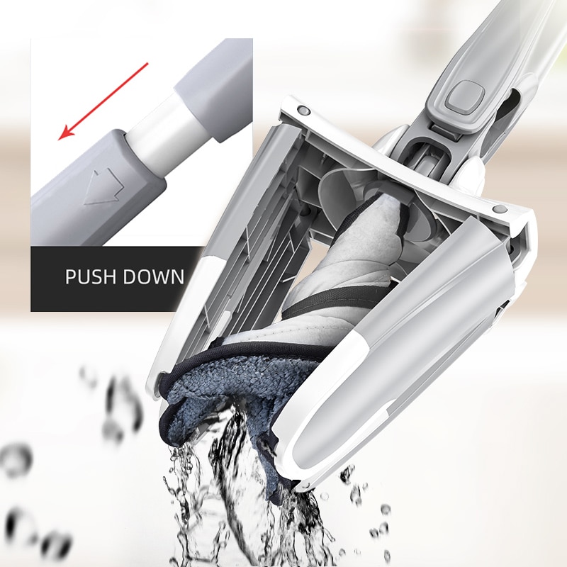 X-type Floor Mop with 3pcs Reusable Microfiber Pads 360 Degree Flat Mop for Home Replace Hand-free Wash Household Cleaning Tools X-type Floor Mop with 3pcs Reusable Microfiber Pads 360 Degree Flat Mop for Home Replace Hand-free Wash Household Cleaning Tools