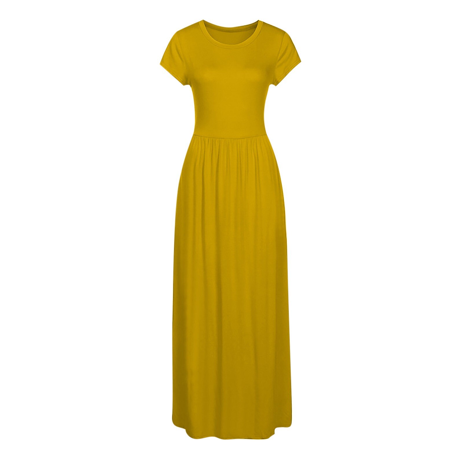 Summer Women Solid Pockets Casual Maxi Dress Oversized Ladies Short Sleeve Loose Long Dresses платье рубашка женская 2021 Summer Women Solid Pockets Casual Maxi Dress Oversized Ladies Short Sleeve Loose Long Dresses платье рубашка женская 2021