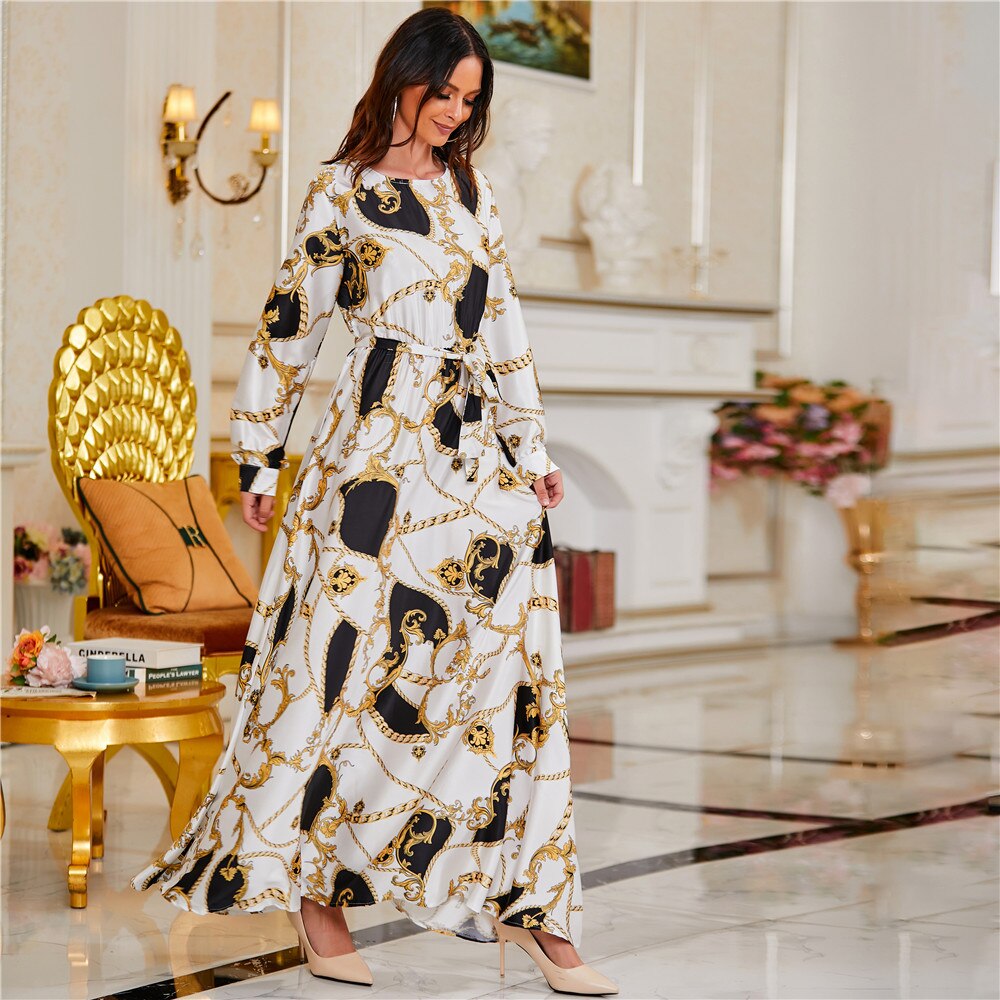 Eid Abaya Women Muslim Hijab Dress Floral Printed Ramadan Dubai Abayas Turkish Dresses Islamic Clothing Kaftan Robe Musulmane Eid Abaya Women Muslim Hijab Dress Floral Printed Ramadan Dubai Abayas Turkish Dresses Islamic Clothing Kaftan Robe Musulmane
