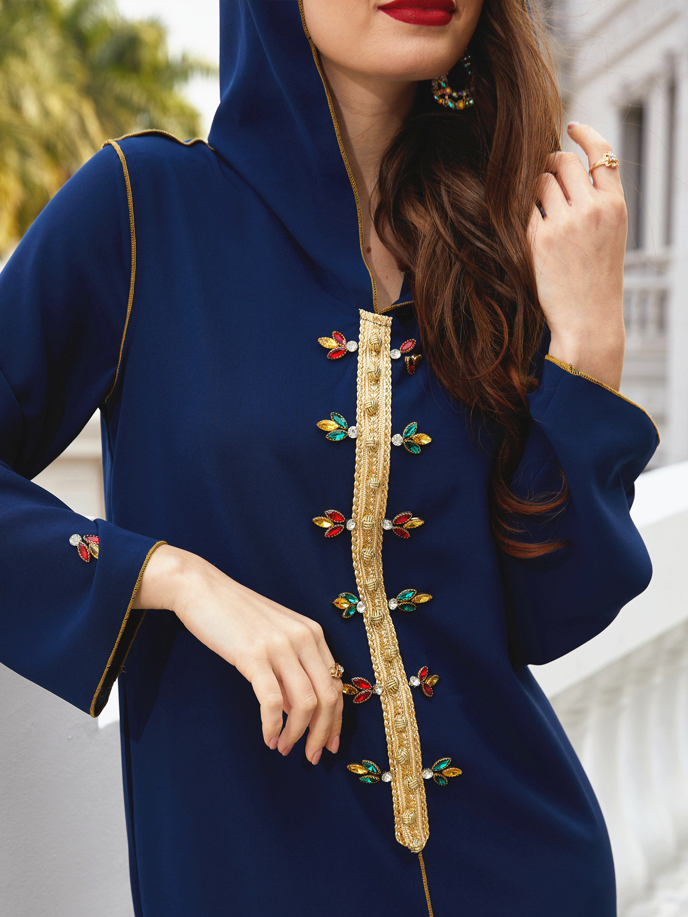 Caftan Marocain Eid Abaya Dubai Moroccan Kaftan Robe Muslim Evening Dress Abayas for Women Mubarak Islam Clothing Djellaba Femme Caftan Marocain Eid Abaya Dubai Moroccan Kaftan Robe Muslim Evening Dress Abayas for Women Mubarak Islam Clothing Djellaba Femme