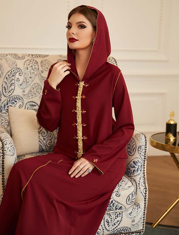 Caftan Marocain Eid Abaya Dubai Moroccan Kaftan Robe Muslim Evening Dress Abayas for Women Mubarak Islam Clothing Djellaba Femme Caftan Marocain Eid Abaya Dubai Moroccan Kaftan Robe Muslim Evening Dress Abayas for Women Mubarak Islam Clothing Djellaba Femme