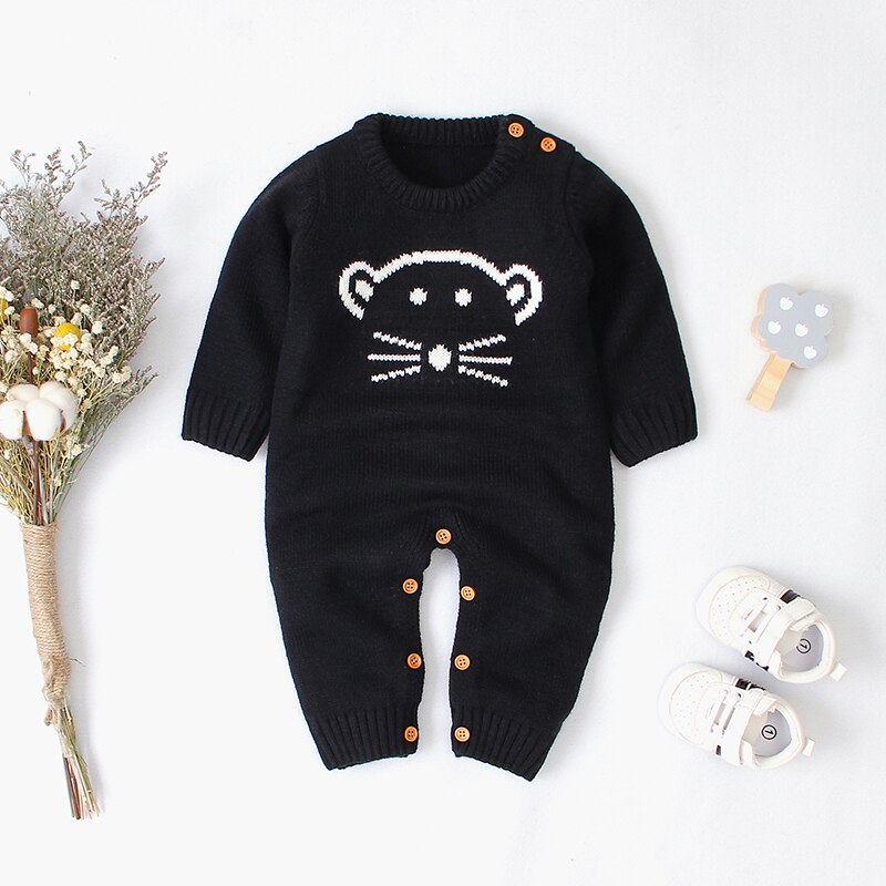 Autumn Cute Infant Baby Knitted Bear Romper Newborn Infant Baby Boy Girl Long Sleeve Rompers Jumpsuit Outfits Clothes Autumn Cute Infant Baby Knitted Bear Romper Newborn Infant Baby Boy Girl Long Sleeve Rompers Jumpsuit Outfits Clothes