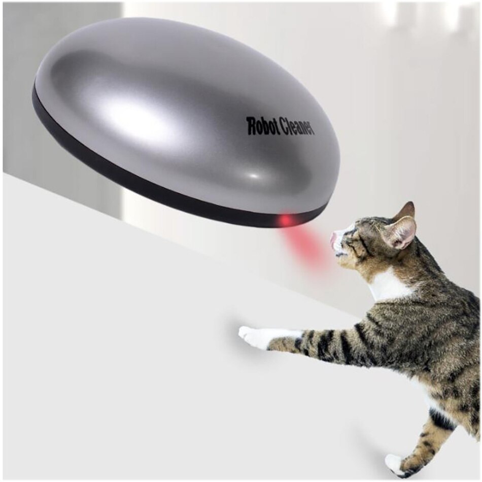 Electric Smart Cat Toy Interactive Sweeping Robot Play Toy For Kitten Cat Laser Pointer Teaser Game Pet Toy Automatic Rotate Electric Smart Cat Toy Interactive Sweeping Robot Play Toy For Kitten Cat Laser Pointer Teaser Game Pet Toy Automatic Rotate