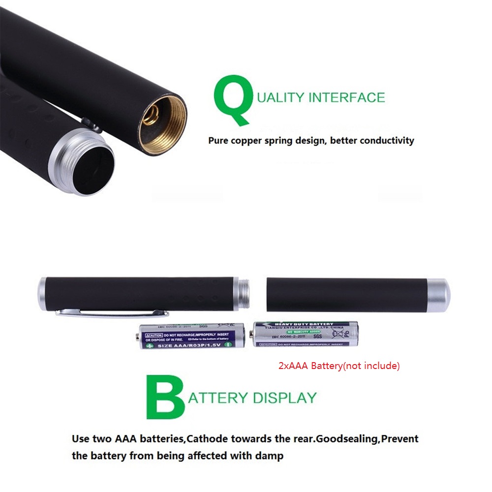 Interactive LED Laser Toy for Cats Dogs Multifunctional Presentation Pen to Satisfies Your Pets Hunting Chasing Exercising Needs