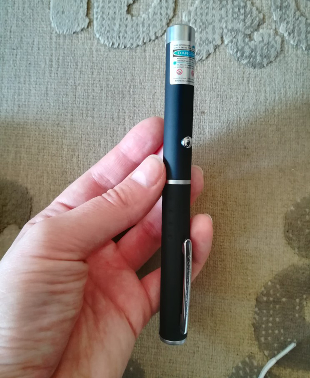 Interactive LED Laser Toy for Cats Dogs Multifunctional Presentation Pen to Satisfies Your Pets Hunting Chasing Exercising Needs