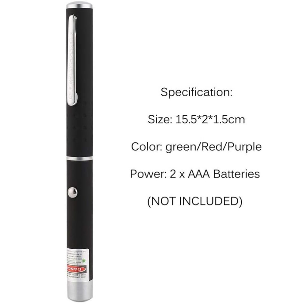 Interactive LED Laser Toy for Cats Dogs Multifunctional Presentation Pen to Satisfies Your Pets Hunting Chasing Exercising Needs Interactive LED Laser Toy for Cats Dogs Multifunctional Presentation Pen to Satisfies Your Pets Hunting Chasing Exercising Needs