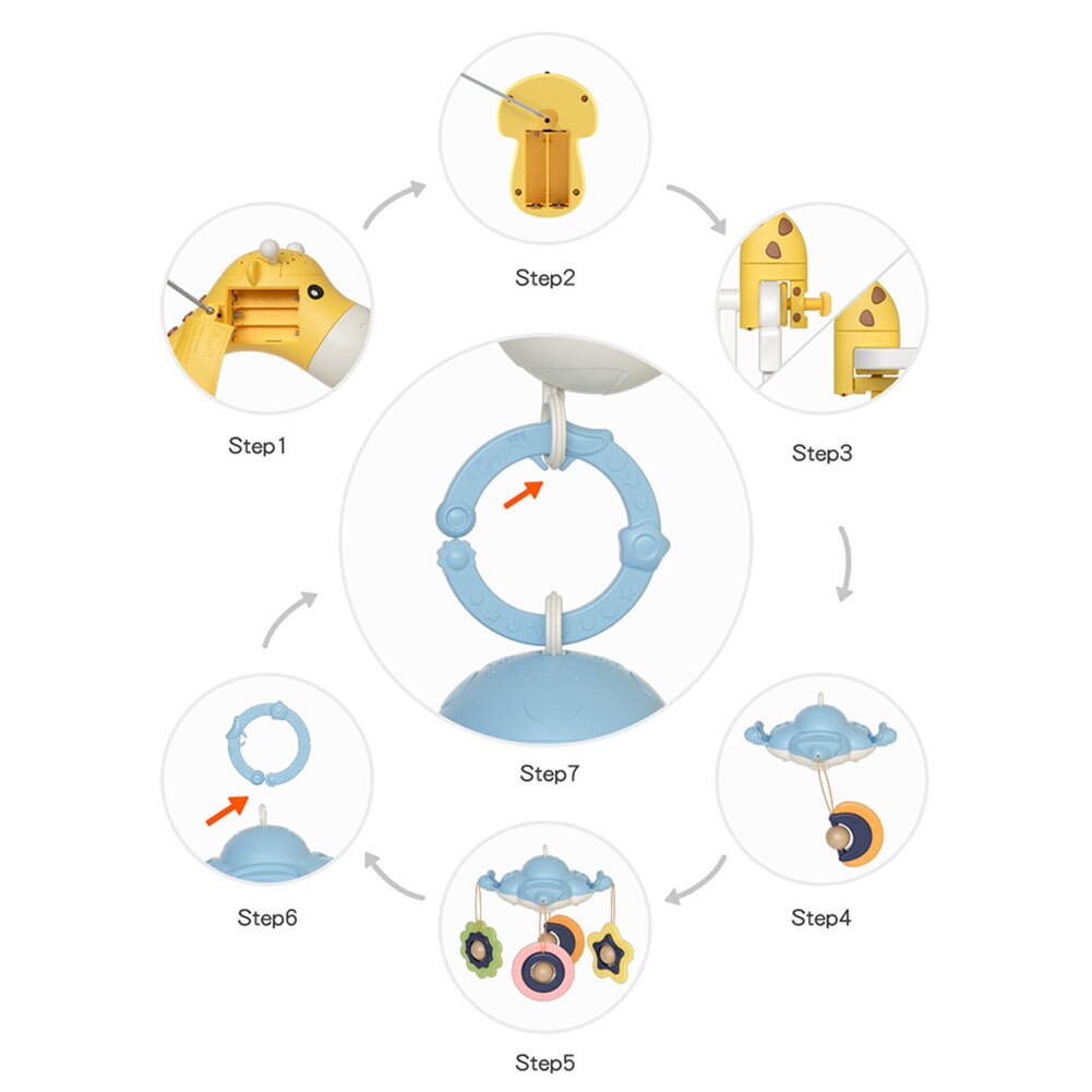 1set Baby Rattle Toys Rotary Mobile On The Bed Newborn Music Box Projectionable Bed Bell Stuffed Toys Holder Bracket Boy Toys 1set Baby Rattle Toys Rotary Mobile On The Bed Newborn Music Box Projectionable Bed Bell Stuffed Toys Holder Bracket Boy Toys
