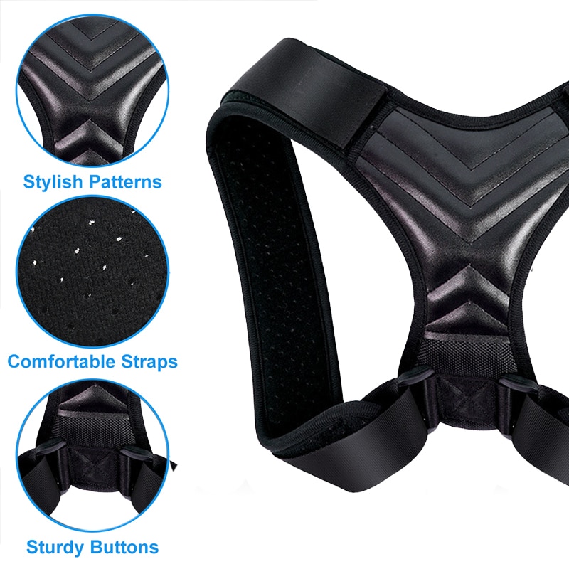 Medical Adjustable Clavicle Posture Corrector Men Woemen Upper Back Brace Shoulder Lumbar Support Belt Corset Posture Correction Medical Adjustable Clavicle Posture Corrector Men Woemen Upper Back Brace Shoulder Lumbar Support Belt Corset Posture Correction