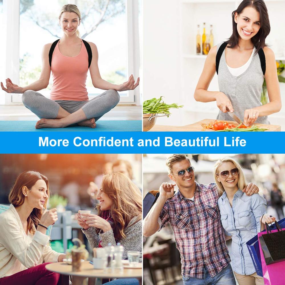 Medical Adjustable Clavicle Posture Corrector Men Woemen Upper Back Brace Shoulder Lumbar Support Belt Corset Posture Correction Medical Adjustable Clavicle Posture Corrector Men Woemen Upper Back Brace Shoulder Lumbar Support Belt Corset Posture Correction