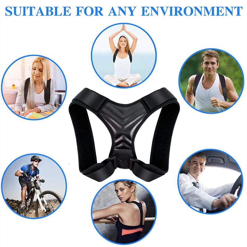 Medical Adjustable Clavicle Posture Corrector Men Woemen Upper Back Brace Shoulder Lumbar Support Belt Corset Posture Correction Medical Adjustable Clavicle Posture Corrector Men Woemen Upper Back Brace Shoulder Lumbar Support Belt Corset Posture Correction
