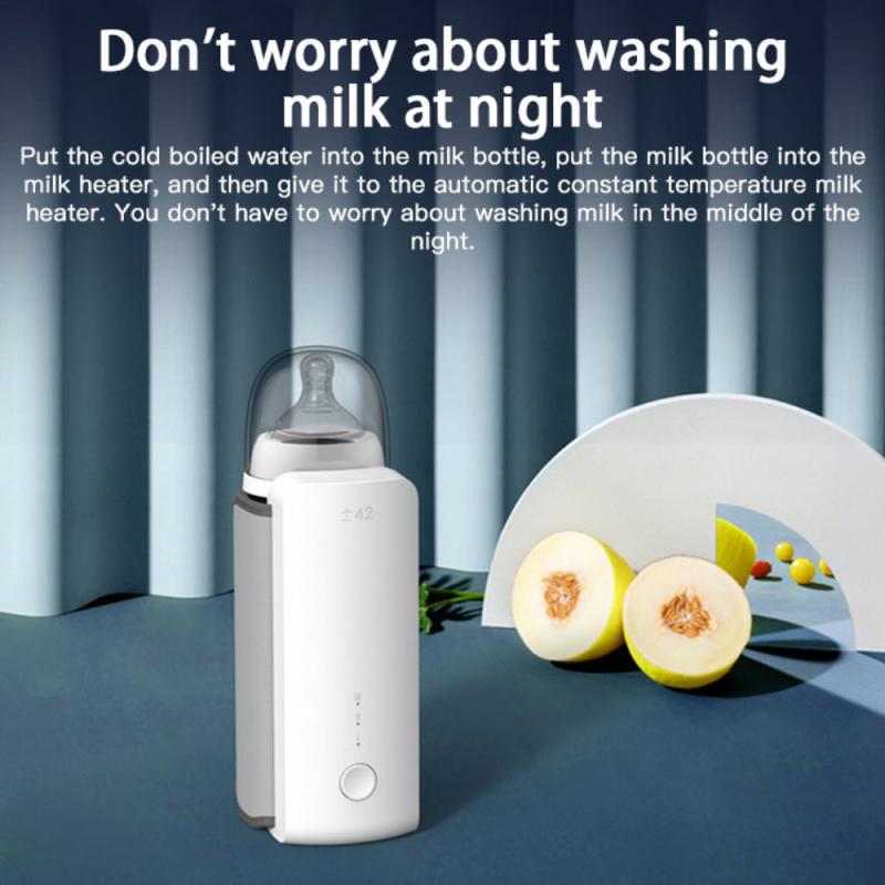 Outdoor Portable Milk Bottle Warmer USB Rechargeable Bottle Warmer Milk Heating Thermostat Liquid Keep Warm Stroller Accessories Outdoor Portable Milk Bottle Warmer USB Rechargeable Bottle Warmer Milk Heating Thermostat Liquid Keep Warm Stroller Accessories