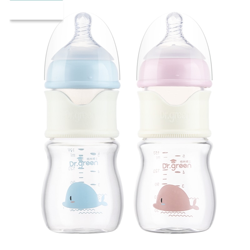 Baby PPSU Glass PP Bottle Three Materials Wide-bore Quick Flush Anti-colic Newborn Milk Training Feeding Accessories Water Baby PPSU Glass PP Bottle Three Materials Wide-bore Quick Flush Anti-colic Newborn Milk Training Feeding Accessories Water