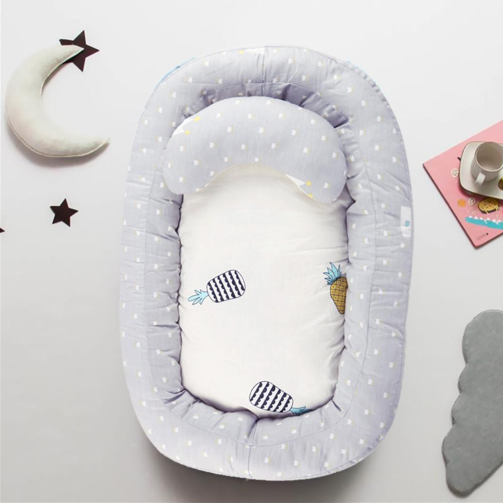 Portable Baby Nest Bed Crib Removable Washable Protect Cushion with Pillow Crib Travel Bed Infant Toddler for Newborn Baby Bed Portable Baby Nest Bed Crib Removable Washable Protect Cushion with Pillow Crib Travel Bed Infant Toddler for Newborn Baby Bed