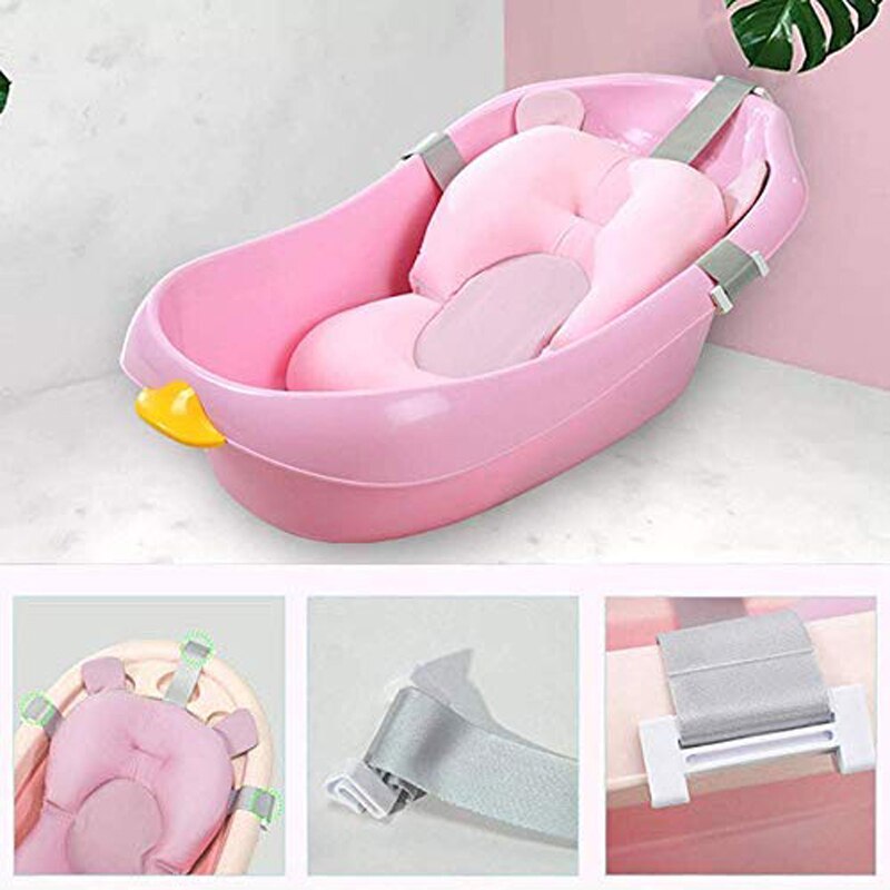 Non-slip Baby Bath Mat Tub Baby Shower Portable Mattress Air Mattress Pad Cute Wind Newborn Bathroom Safety Products Non-slip Baby Bath Mat Tub Baby Shower Portable Mattress Air Mattress Pad Cute Wind Newborn Bathroom Safety Products