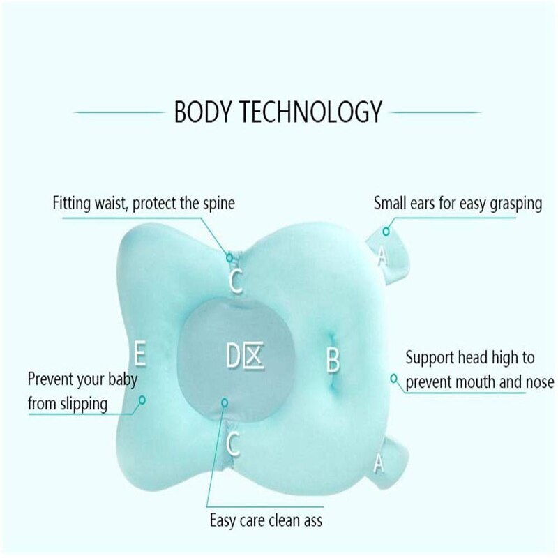 Non-slip Baby Bath Mat Tub Baby Shower Portable Mattress Air Mattress Pad Cute Wind Newborn Bathroom Safety Products Non-slip Baby Bath Mat Tub Baby Shower Portable Mattress Air Mattress Pad Cute Wind Newborn Bathroom Safety Products