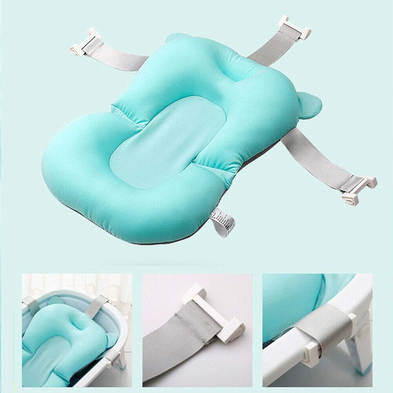 Non-slip Baby Bath Mat Tub Baby Shower Portable Mattress Air Mattress Pad Cute Wind Newborn Bathroom Safety Products Non-slip Baby Bath Mat Tub Baby Shower Portable Mattress Air Mattress Pad Cute Wind Newborn Bathroom Safety Products