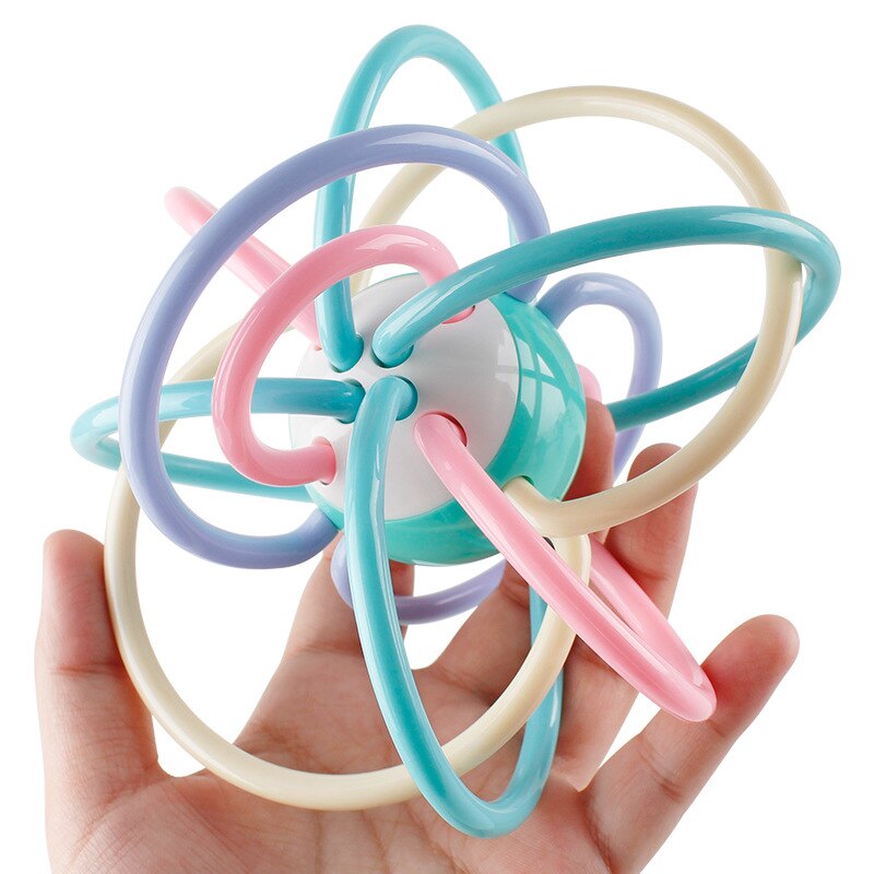 Hands Grasping Rattle Ball Early Educational Infant Toys Ball Baby Toys 0 12 Months Teethers For Teeth Newborn Toy For Babies